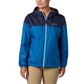 Dámské Bundy Columbia Flash Forward Lined Windbreaker Tmavě Blankyt EILFBU312